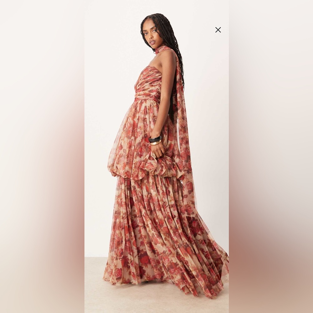 Lace & Beads Gown